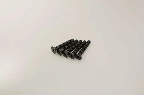Hex Flat Head Screws 4x25mm (5)