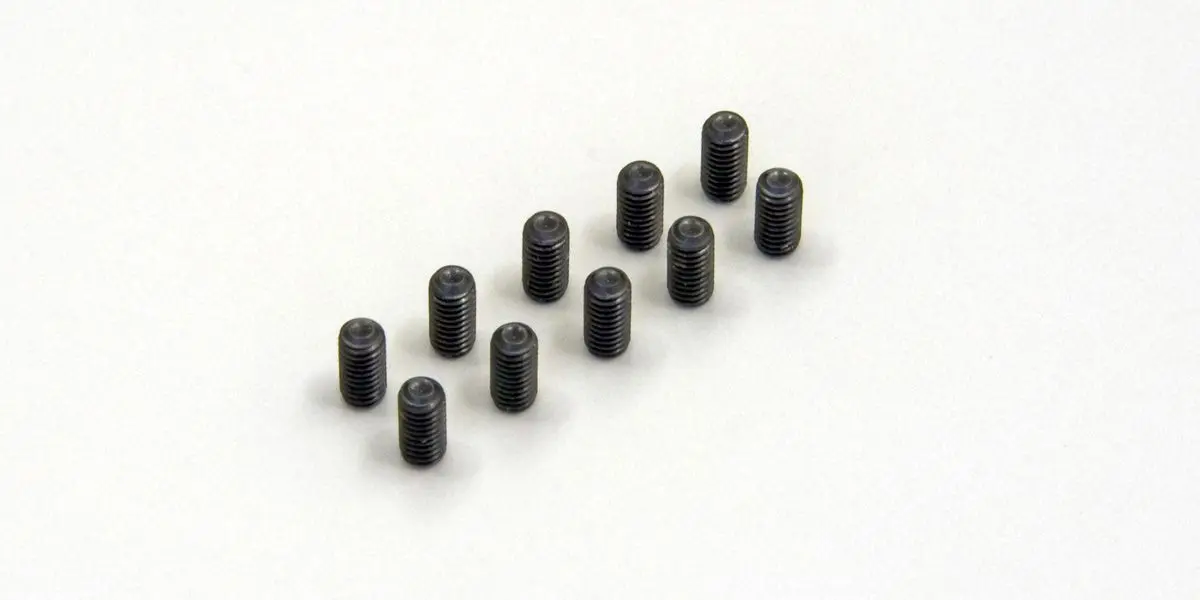 Metallic Headless Set Screws M3x6mm (10) Kyosho