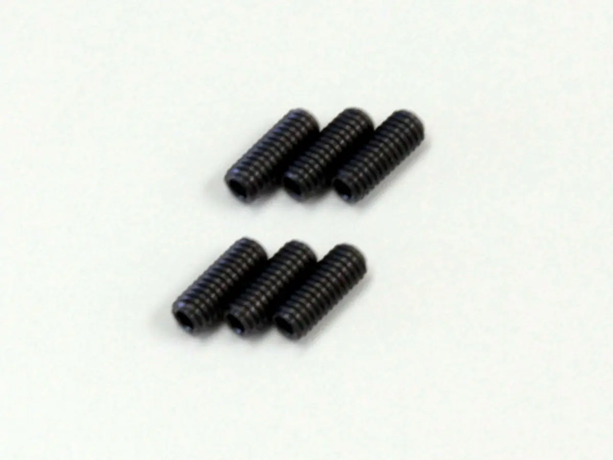 Metallic Headless Set Screws M4x10mm (6) Kyosho