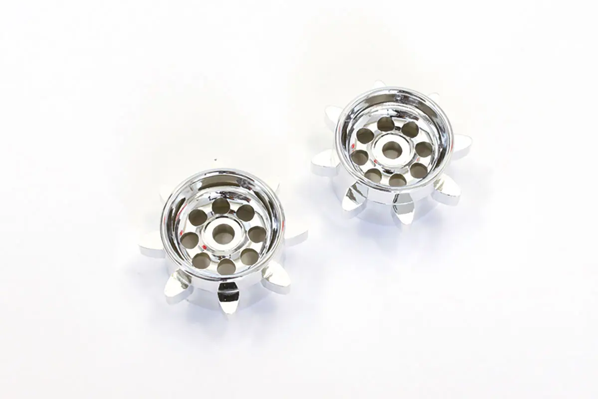 Chromed Sprocket (2) Kyosho Blizzard