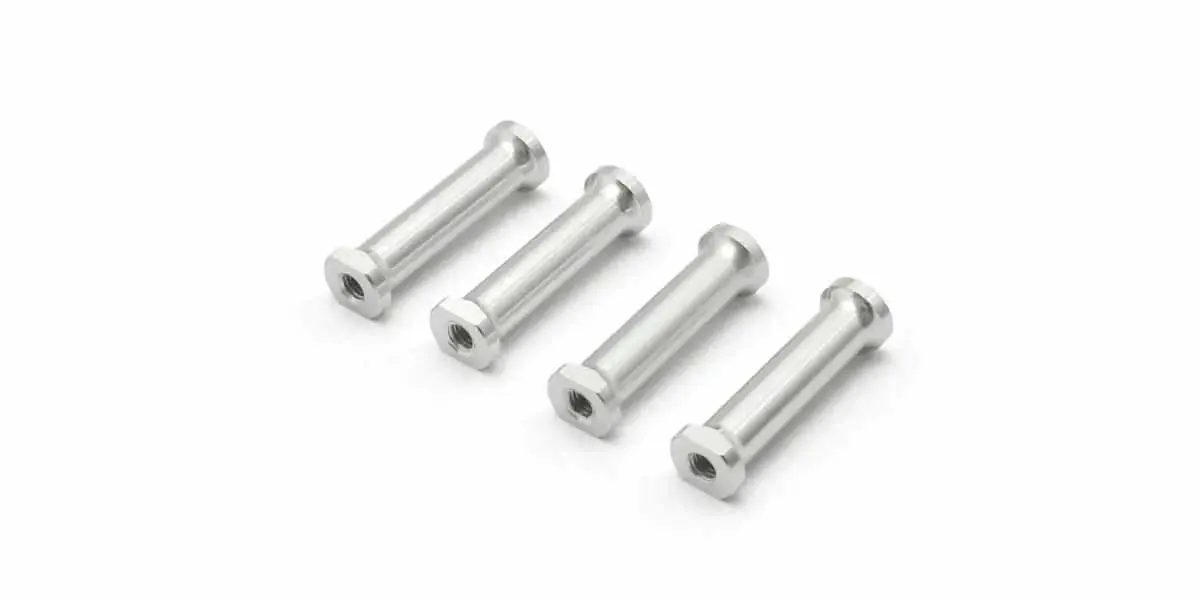 Deck Post Silver (4) Kyosho Ep Plazma Mk3 2wd