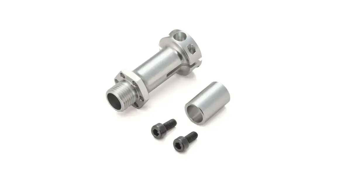 Ball Diff. Hub (L) Silver (2) Kyosho Plazma Mk3 - Fantom Ep