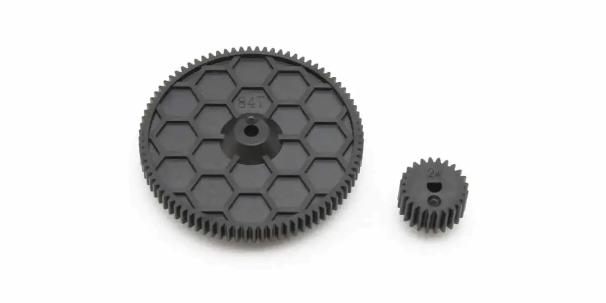 Kyosho Fazer FZD2 84 Teeth Spur Gear &amp; 24 Teeth Pinion (48Dp)