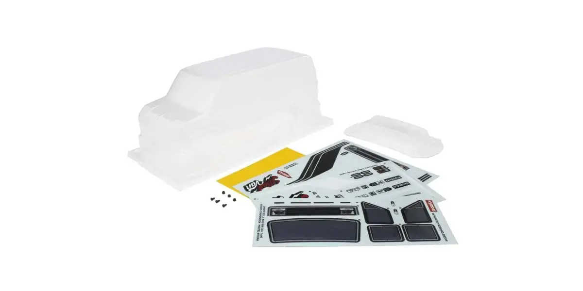 Body Shell Set Kyosho Madvan - Clear