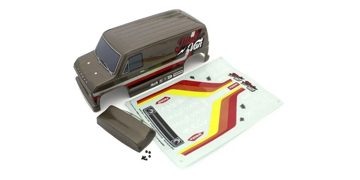 Body Shell Set Kyosho Madvan - Clear – view 2