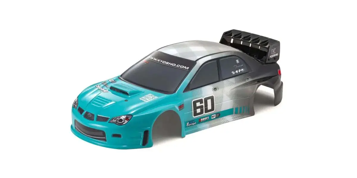 Kyosho Fazer Fz02 1:10 Subaru Impreza WRC 2006 Clear Body Set – view 2