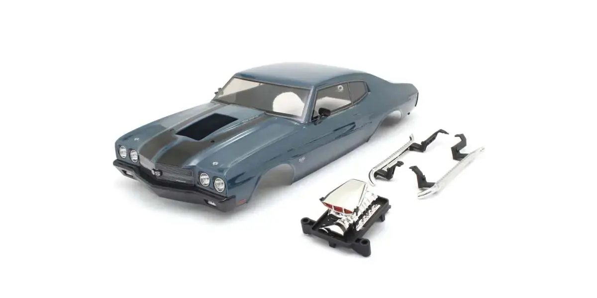 Kyosho Fazer Fz02 1:10 Chevy Chevelle Sc Ve 1970 (L) Clear Body Set – view 3