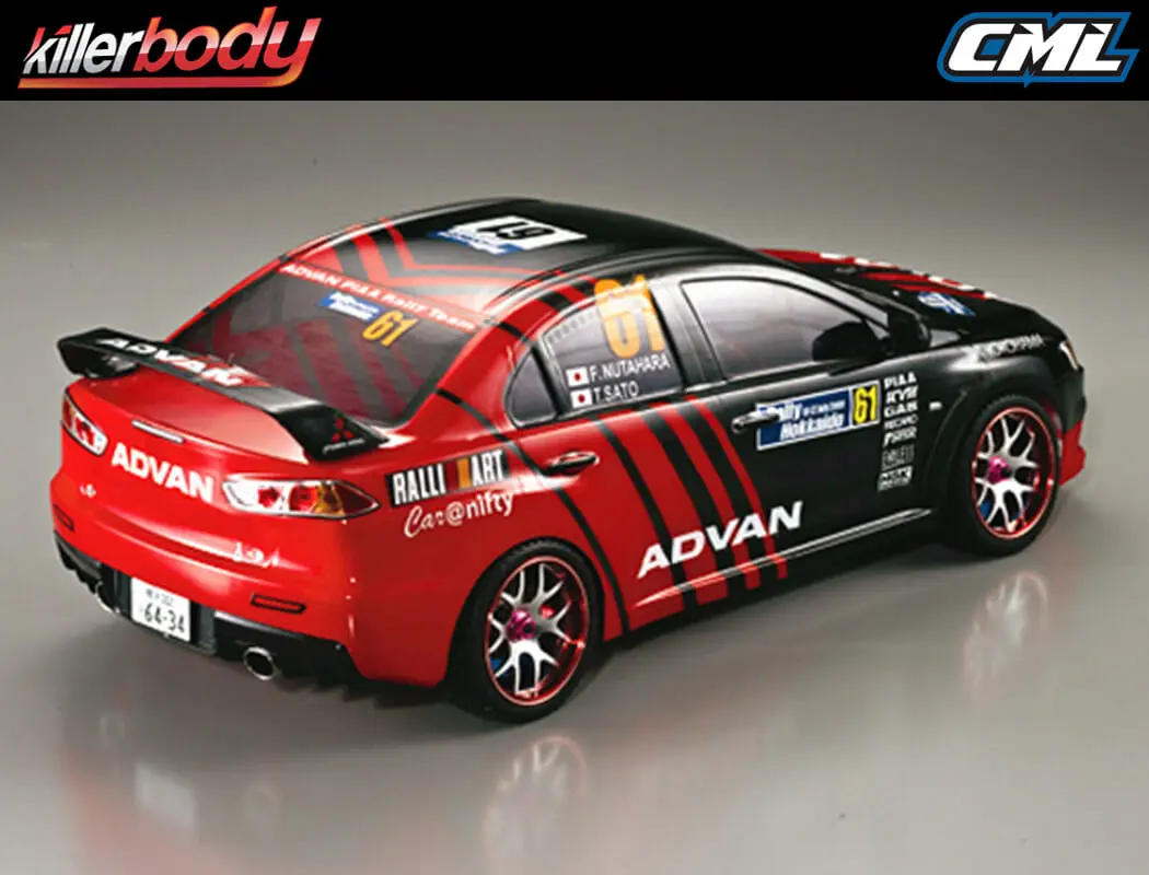Killerbody Mitsubishi Lancer Evo X Finished Body Racing – view 5