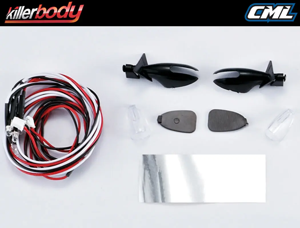 Killerbody Wing Mirror W/Led Unit Set – view 2