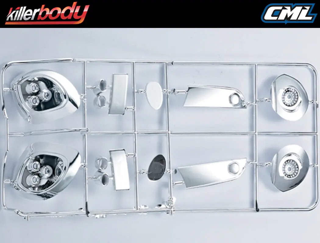 Killerbody Electroplated Light Bucket Set (Alfa Romeo 8c) – view 2