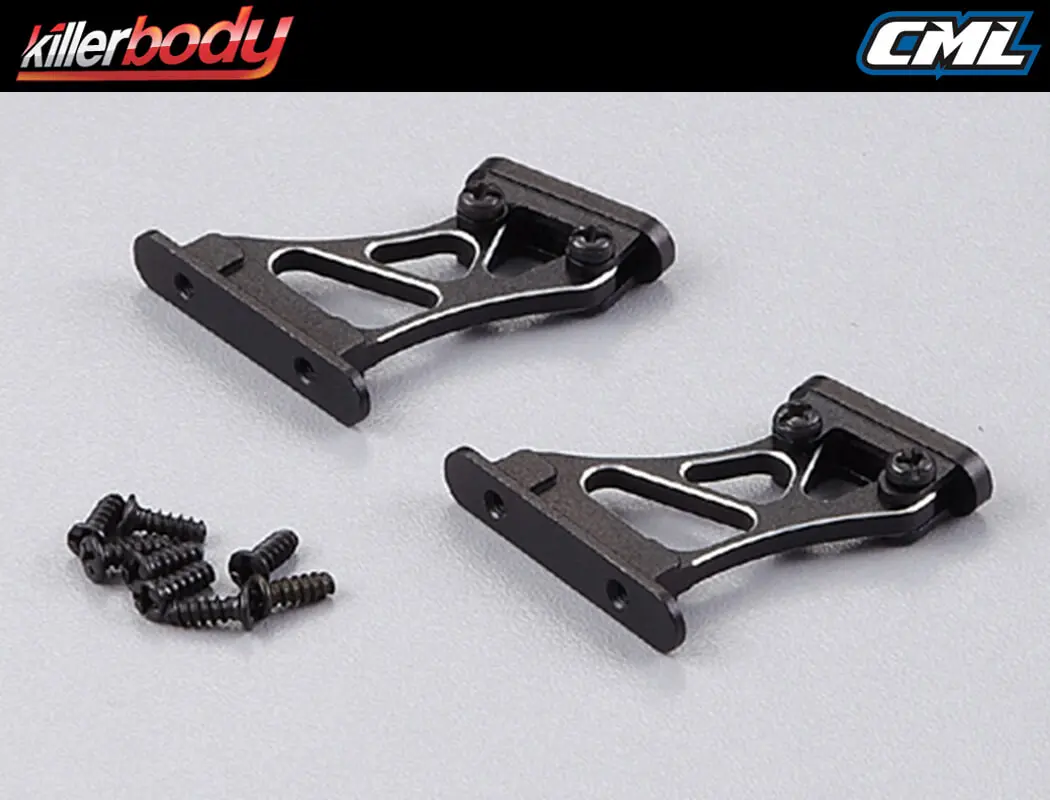 Killerbody Rear Wing Mount 1/10 Medium (Cnc Aluminum) – view 2