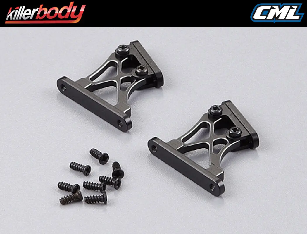 Killerbody Rear Wing Mount - Low 1/7 (Cnc Aluminum) – view 2