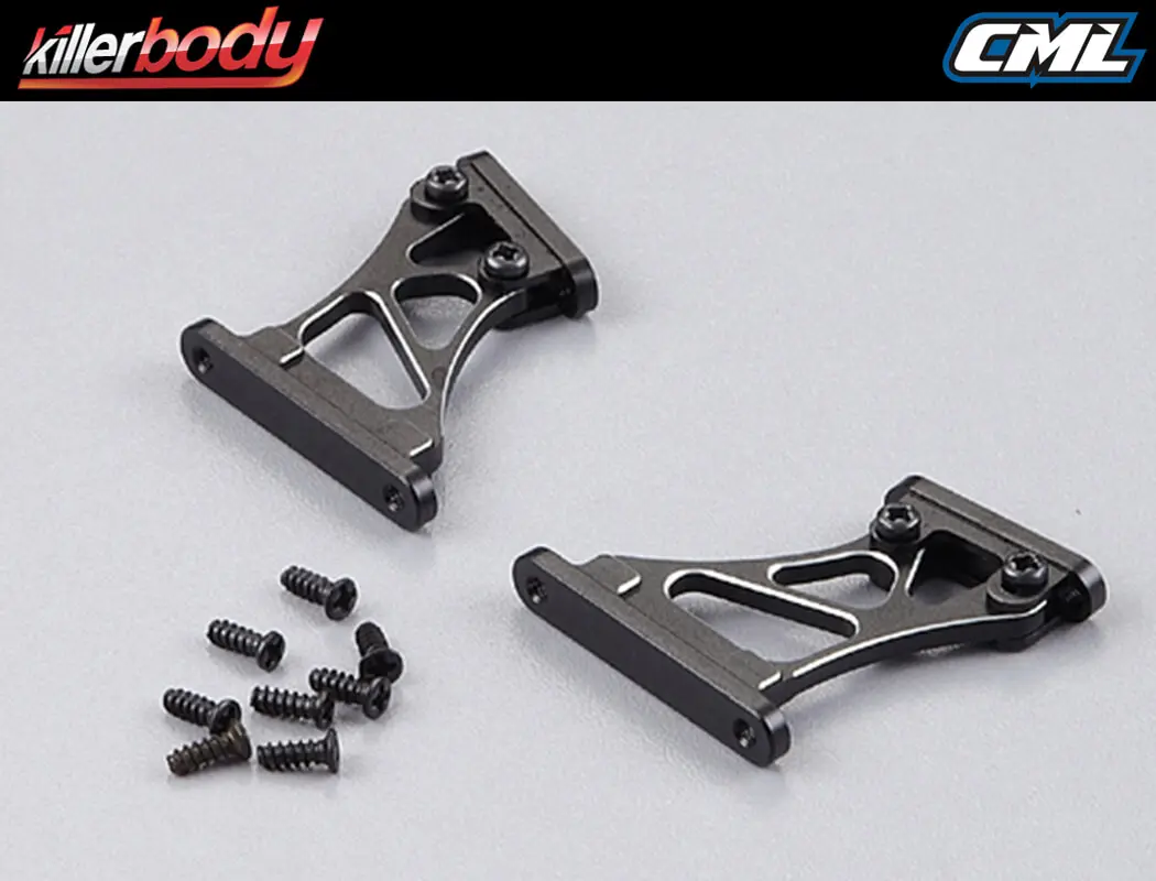 Killerbody Rear Wing Mount - Medium 1/7 (Cnc Aluminum) – view 2