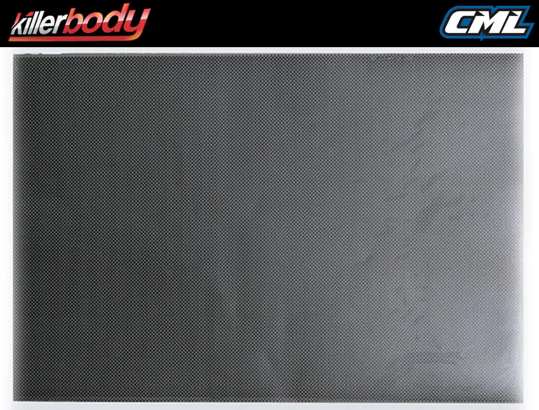 Killerbody Decal Sheet Carbon Fibre Type A – view 2
