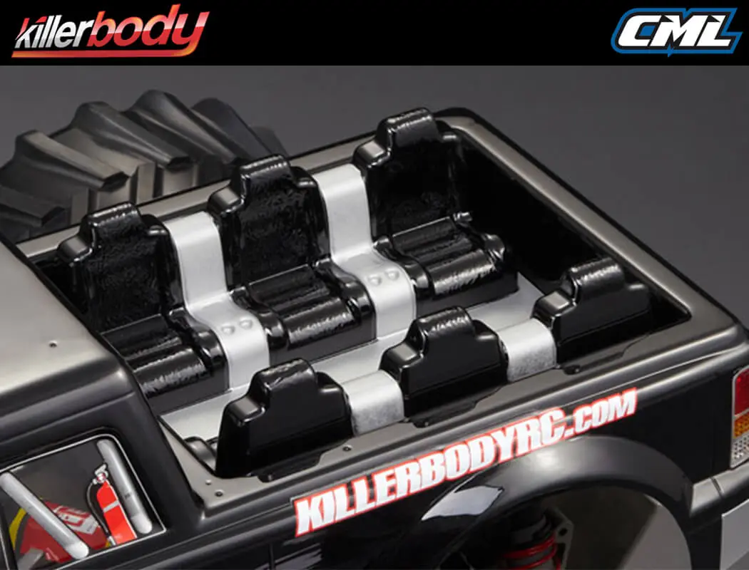 Killerbody Modified Seat for Truck Bed 1/10 Electric Mt – view 3