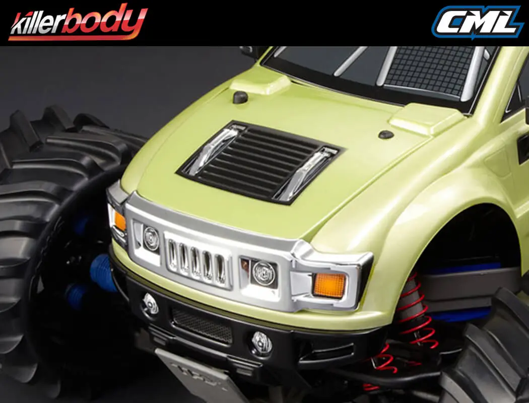 Killerbody Modified Hood &amp; Front Fender/Bumper Set 1/10 Mt – view 3