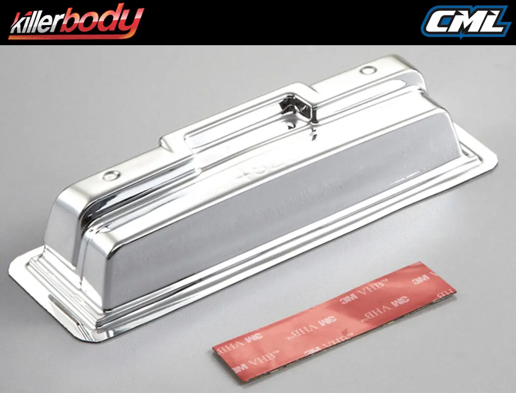 Killerbody Chromed Rear Bumper 1/10 Electric Monster Truck – view 2