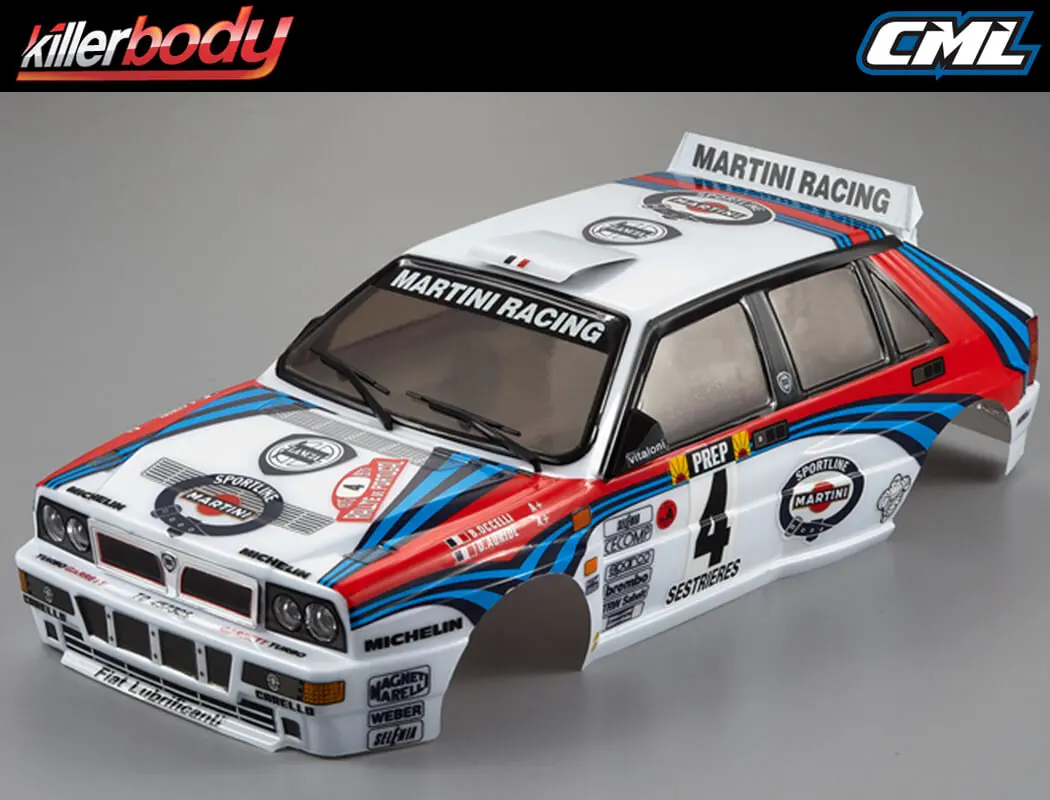 Killerbody Lancia Delta Hf Integrale 190mm Finished Body Rally – view 2