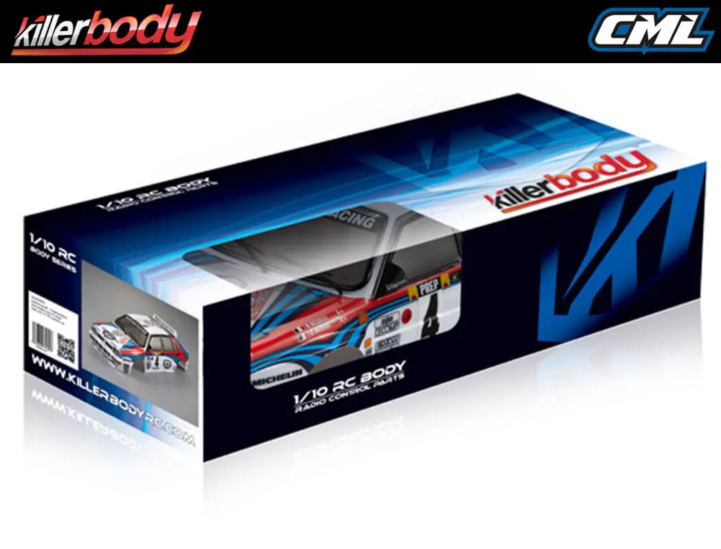 Killerbody Lancia Delta Hf Integrale 190mm Finished Body Rally – view 3