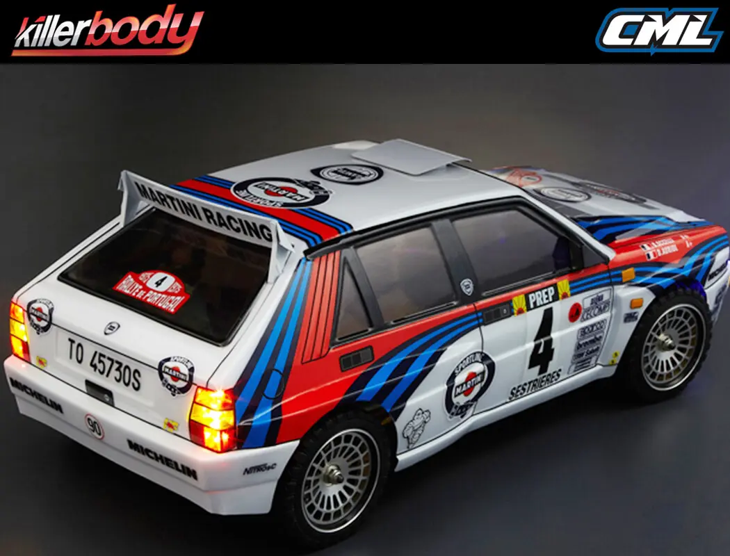 Killerbody Lancia Delta Hf Integrale 190mm Finished Body Rally – view 5