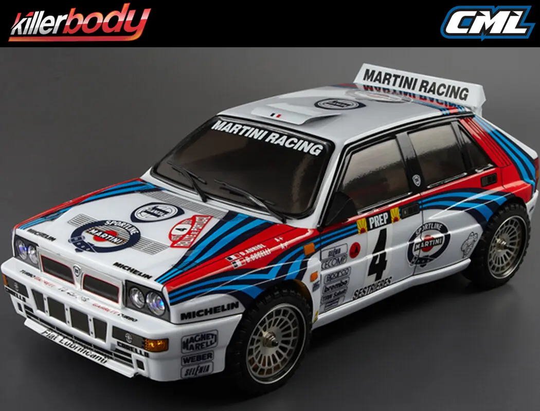 Killerbody Lancia Delta Hf Integrale 190mm Finished Body Rally – view 6