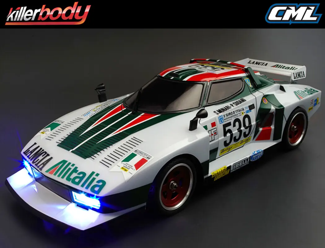 Killerbody Lancia Stratos (1977 Giro) Finished Body Rally – view 4