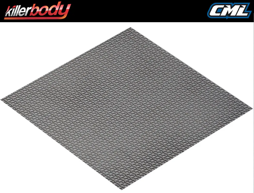 Killerbody S/Less Steel Modified Air Intake Hexagon Mesh BLK – view 2