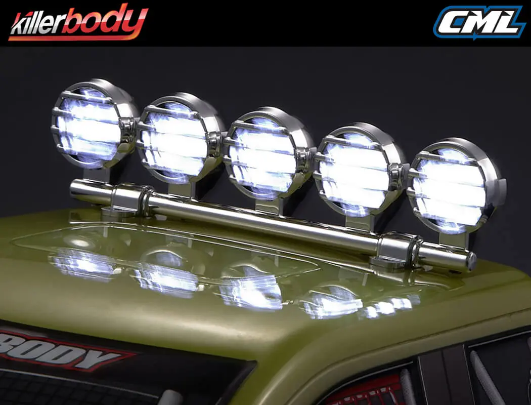 Killerbody Chrome Light Set for Roof Type A – view 3