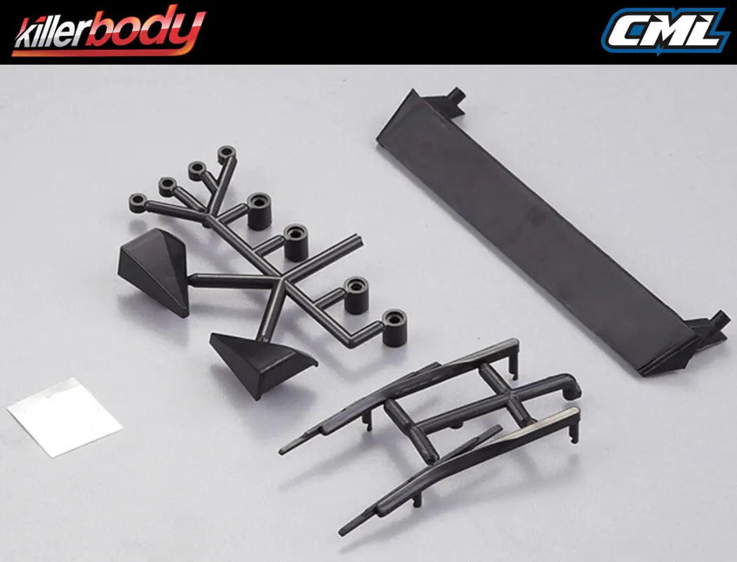 Killerbody Black Plastic Parts (Lancia Delta Hf Integrale) – view 2