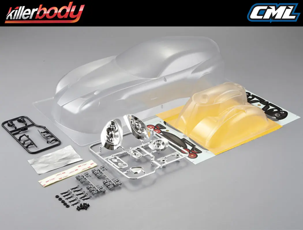 Killerbody Alfa Romeo Tz3 Corsa 190mm Clear Body – view 2