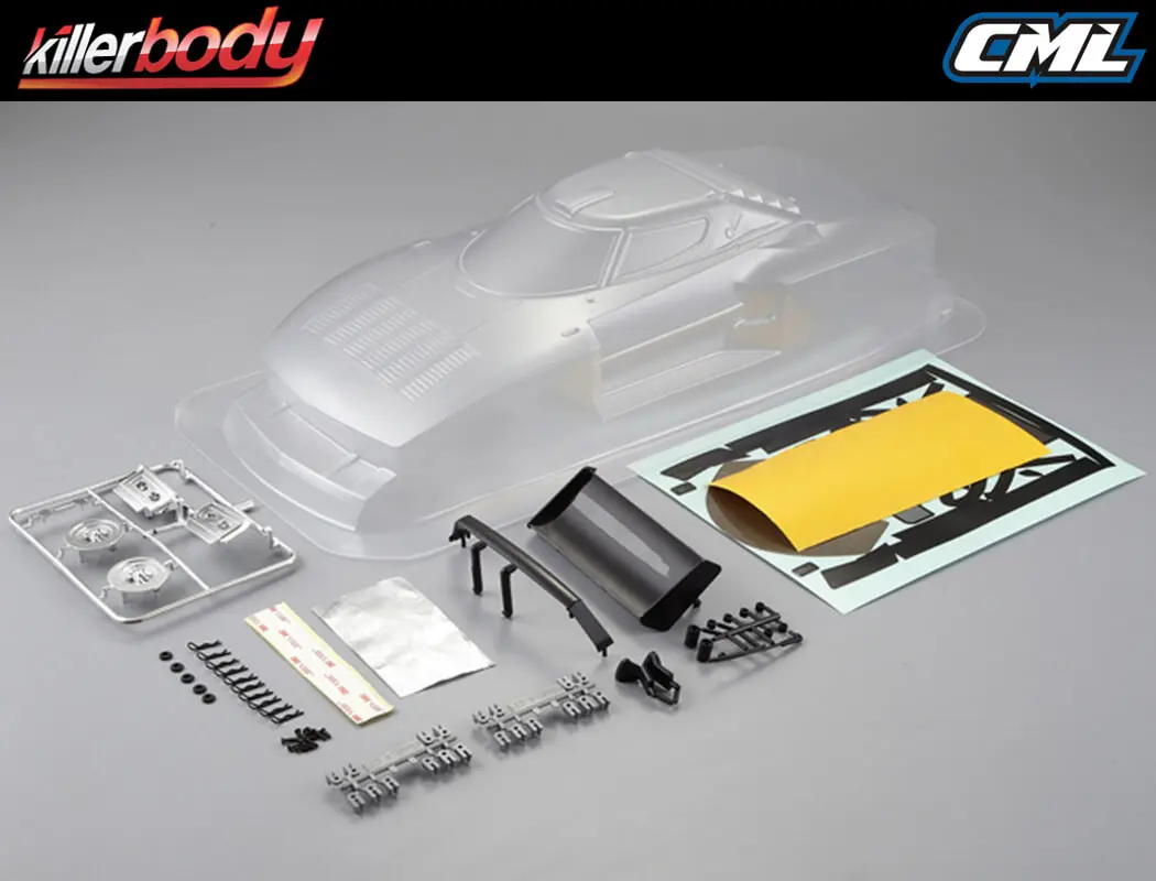 Killerbody Lancia Stratos (1977 Giro) 190mm Clear Body – view 2