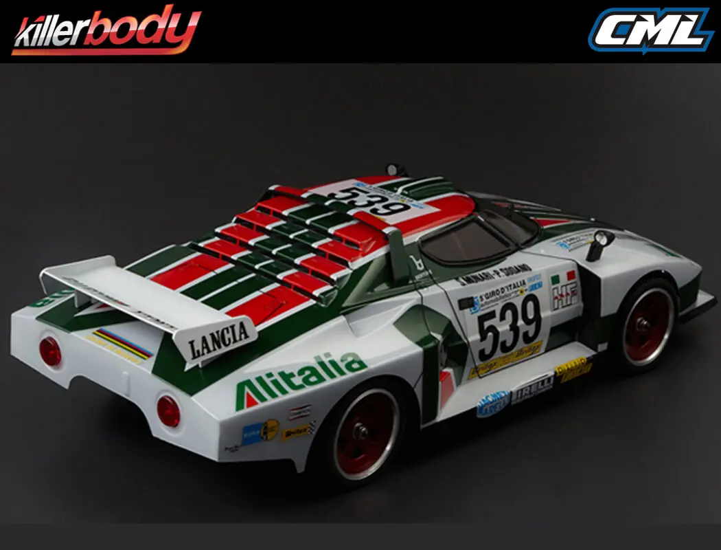 Killerbody Lancia Stratos (1977 Giro) 190mm Clear Body – view 4