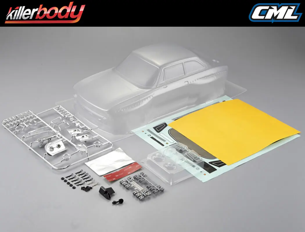Killerbody Alfa Romeo 2000 Gtam 190mm Clear Body – view 2