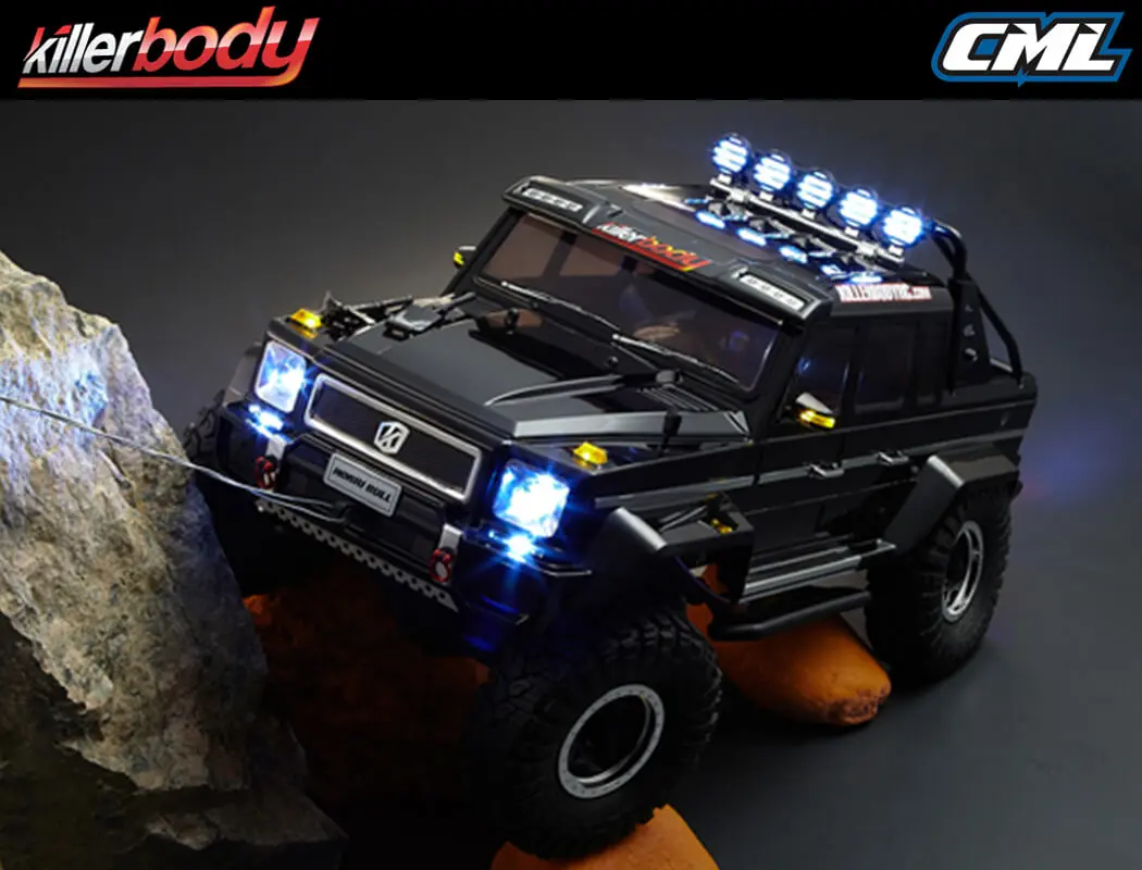 Killerbody Horri-Bull 1/10 Crawler Clear Body Shell – view 3