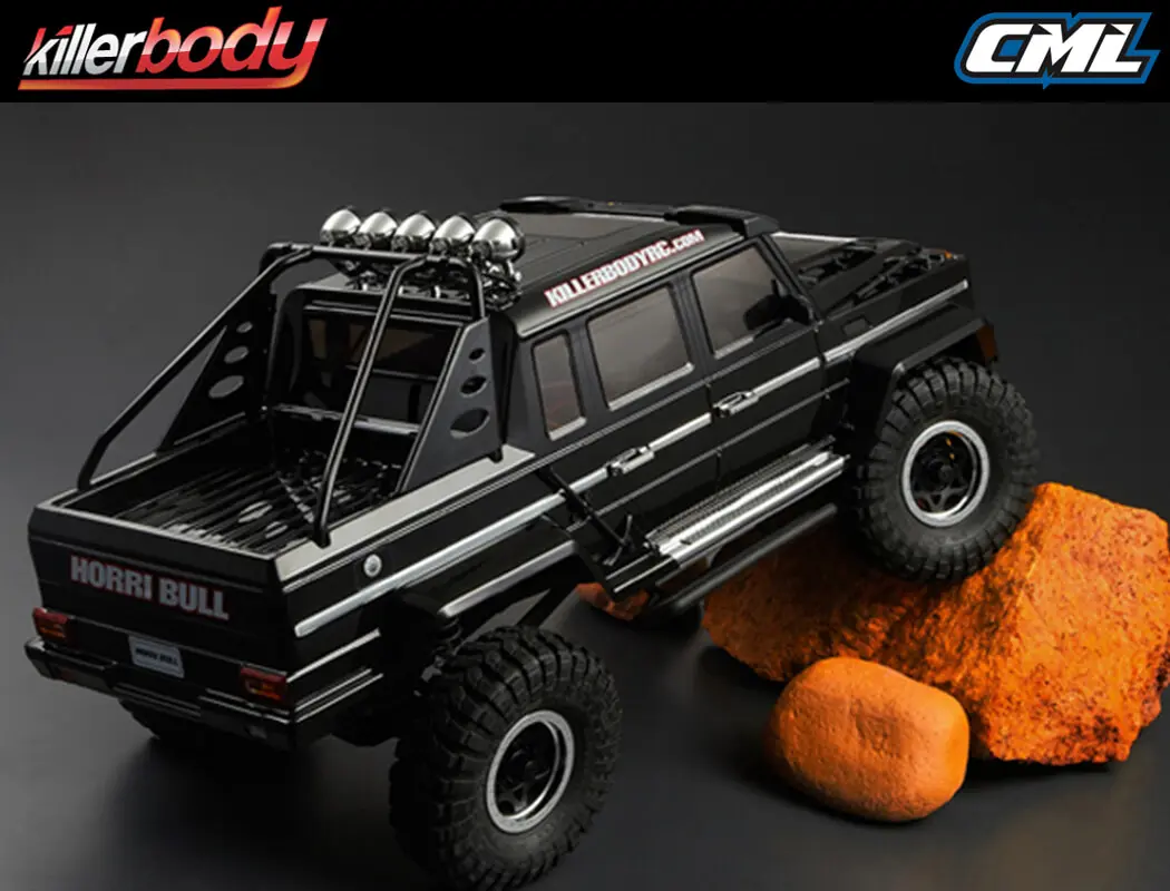 Killerbody Horri-Bull 1/10 Crawler Clear Body Shell – view 4