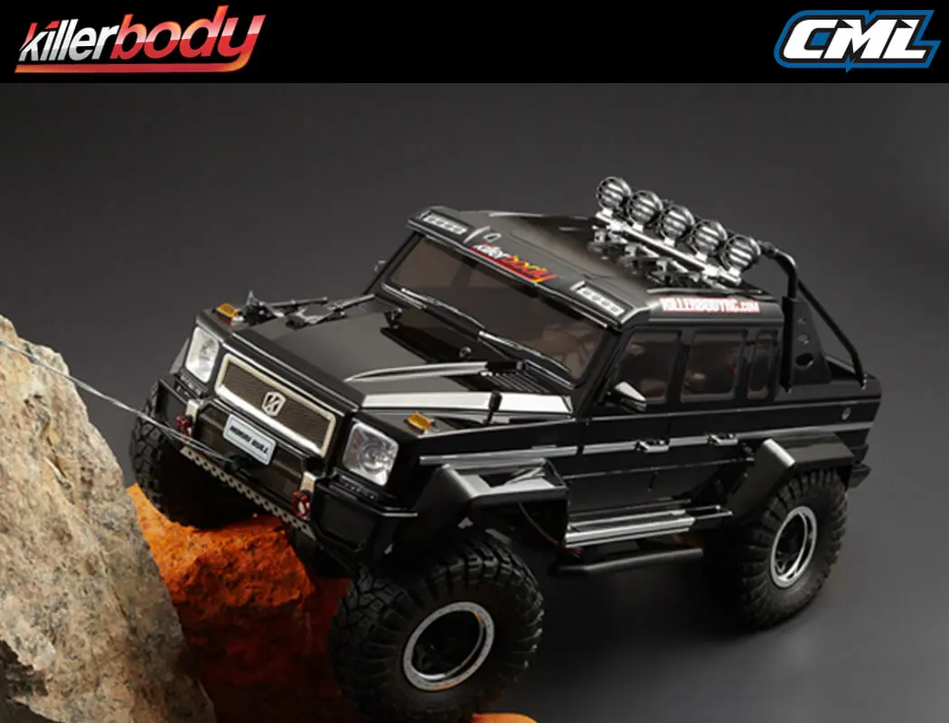 Killerbody Horri-Bull 1/10 Crawler Clear Body Shell – view 5