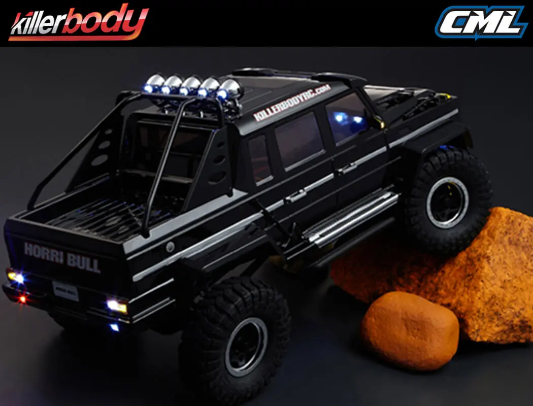 Killerbody Horri-Bull 1/10 Crawler Clear Body Shell – view 6