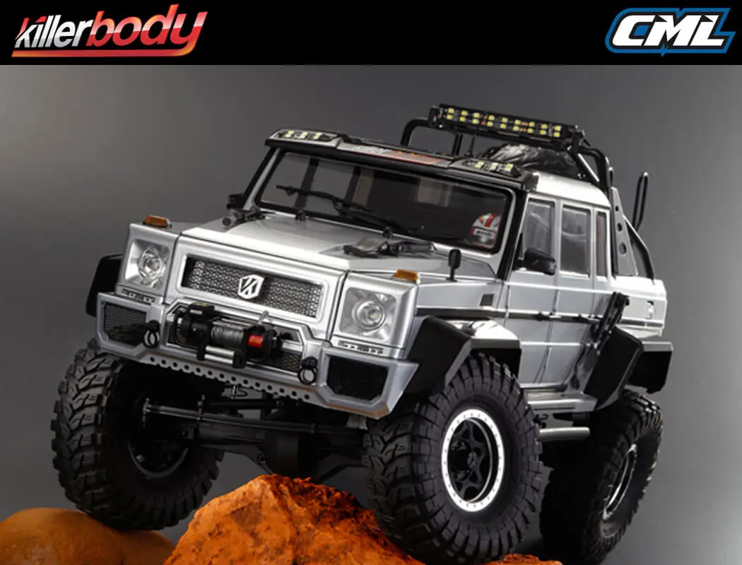 Killerbody Horri-Bull 1/10 Crawler Finished Body Silver – view 5