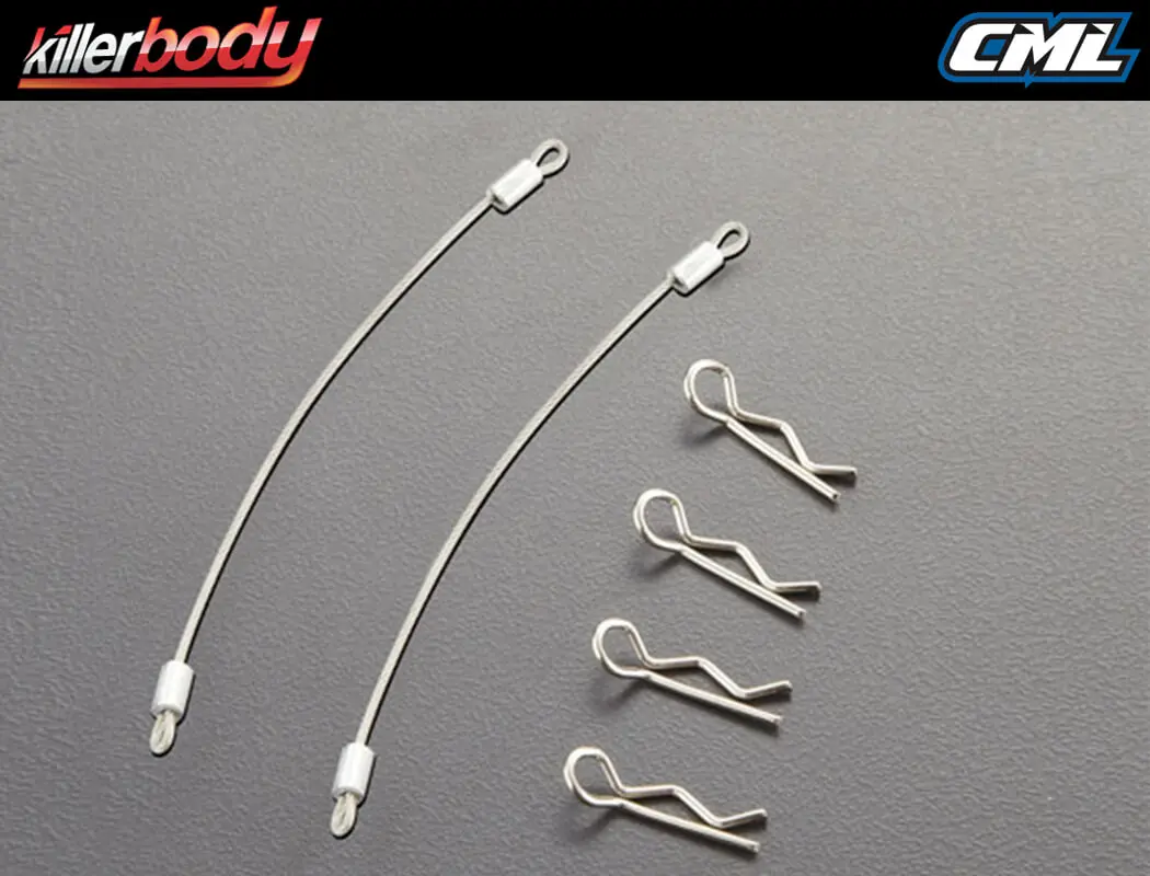 Killerbody Body Rope W/Clip Set (Metal) 100mm – view 2