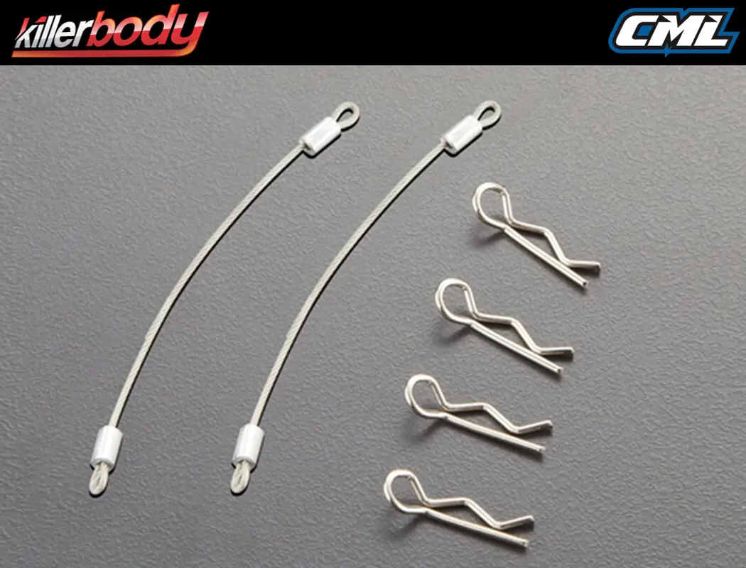 Killerbody Body Rope W/Clip Set (Metal) 80mm – view 2