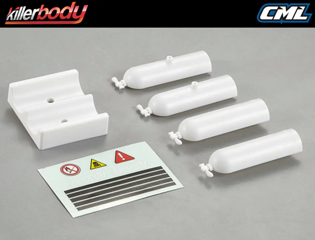 Killerbody Plastic Oxygen Bottle Set – view 2