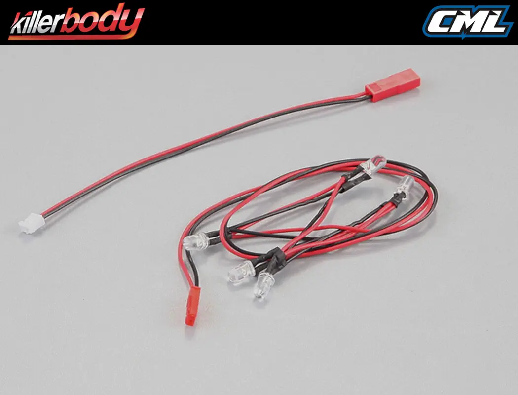 Killerbody Led Unit Set for Ro of Light (5 White Leds/Dia:5mm – view 2
