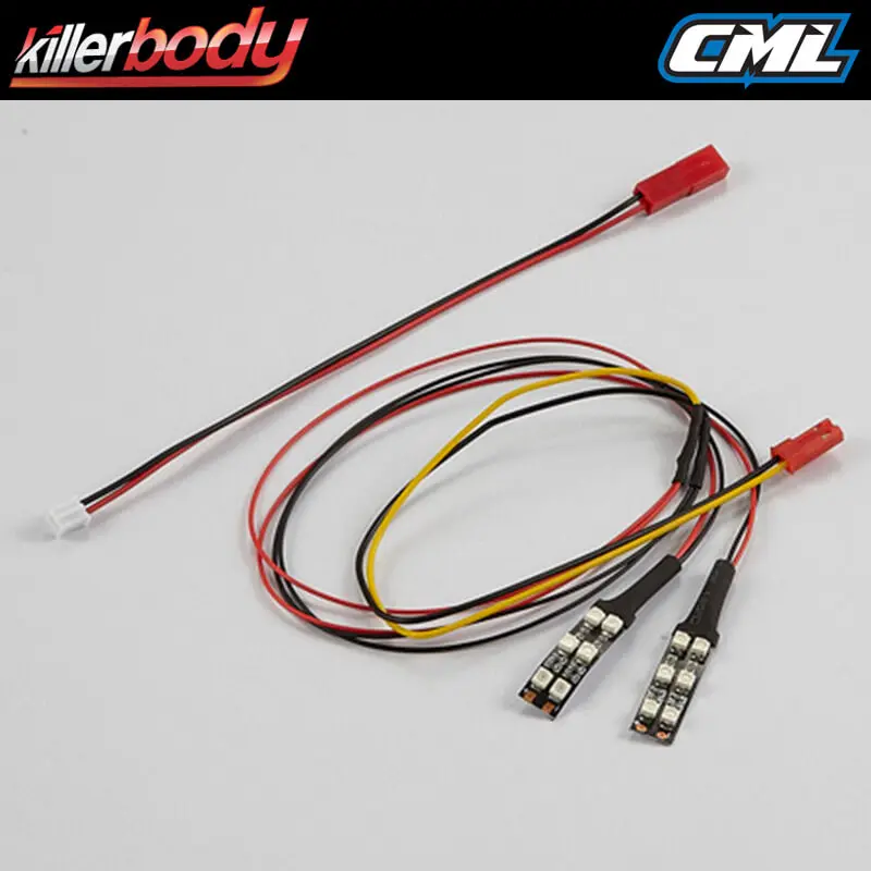 Killerbody Chassis Light W/SMD Led Unit Set (12 Blue Leds)