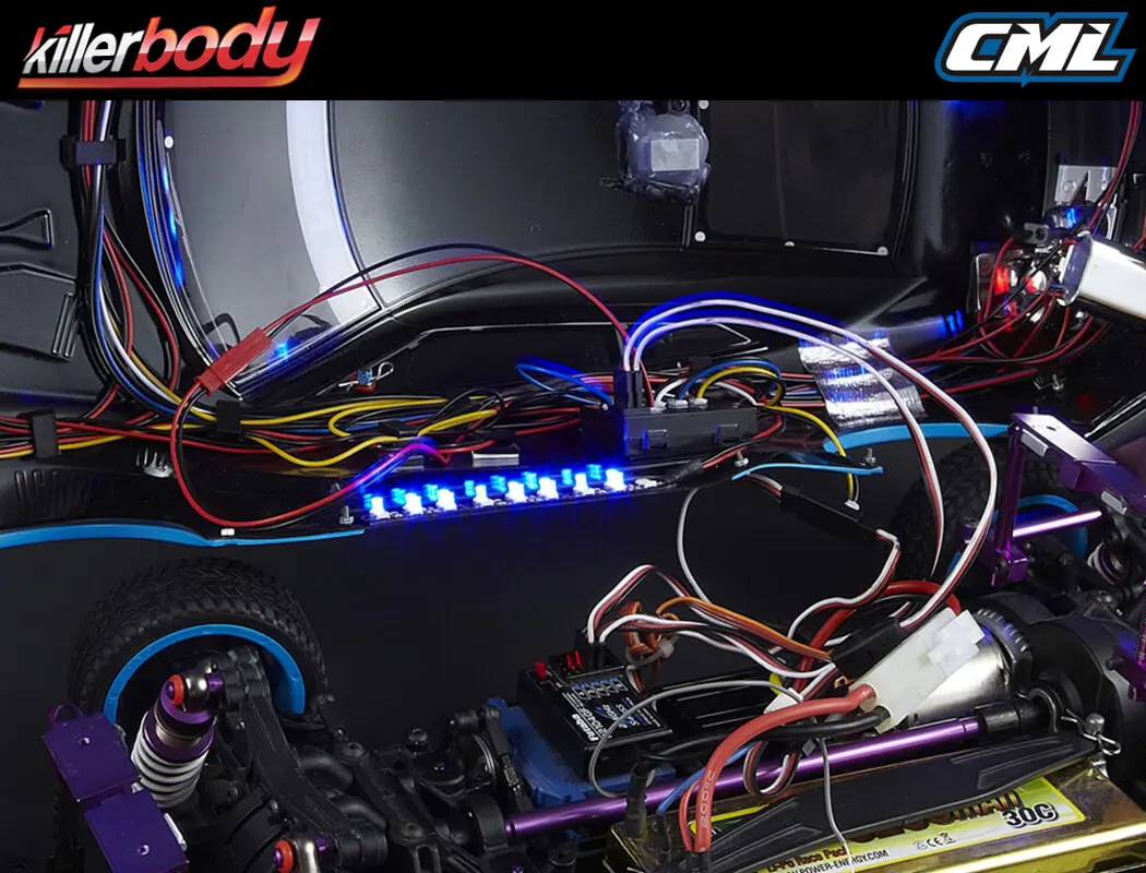 Killerbody Chassis Light W/SMD Led Unit Set (12 Blue Leds) – view 4