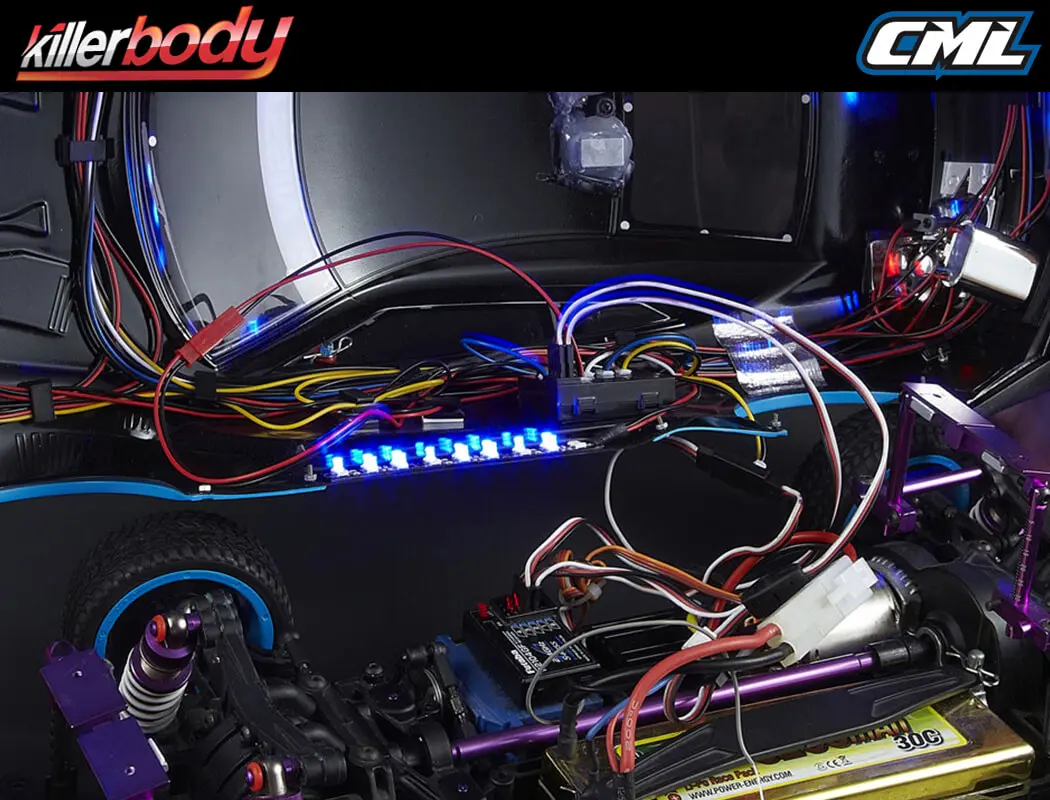 Killerbody Chassis Light W/SMD Led Unit Set (18 Blue Leds) – view 3