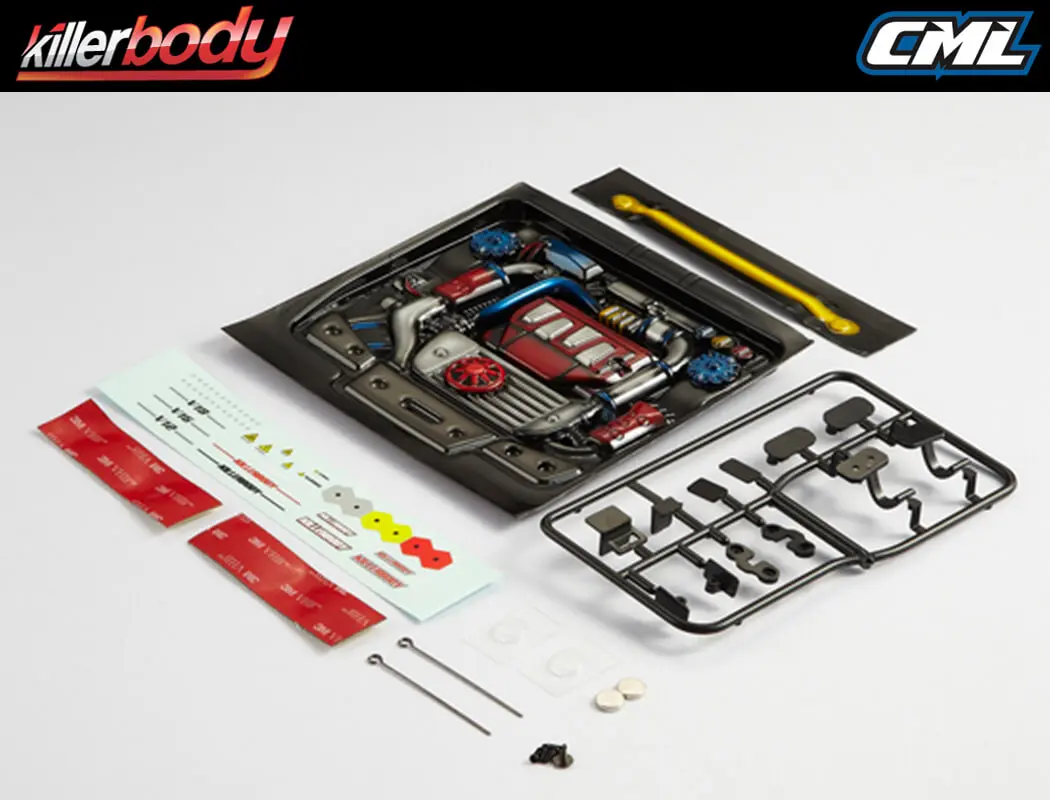 Killerbody Touring Car Engine Finished Type G – view 2