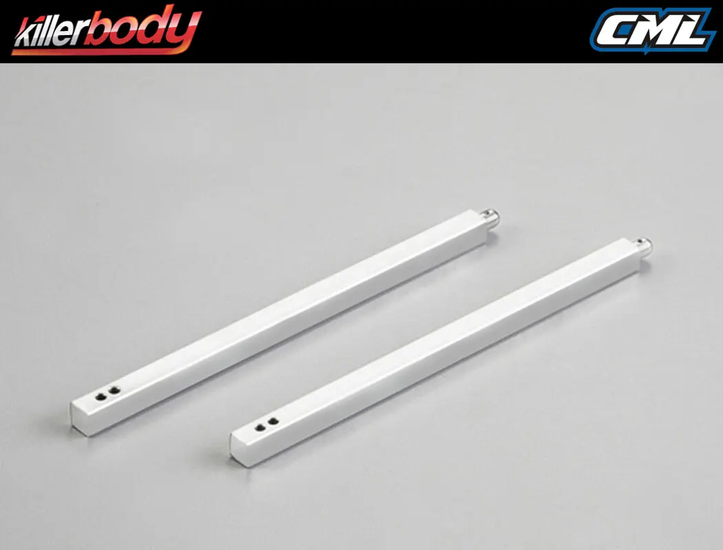 Killerbody Pajero Aluminium Body Mounts (Rear) Sq – view 2