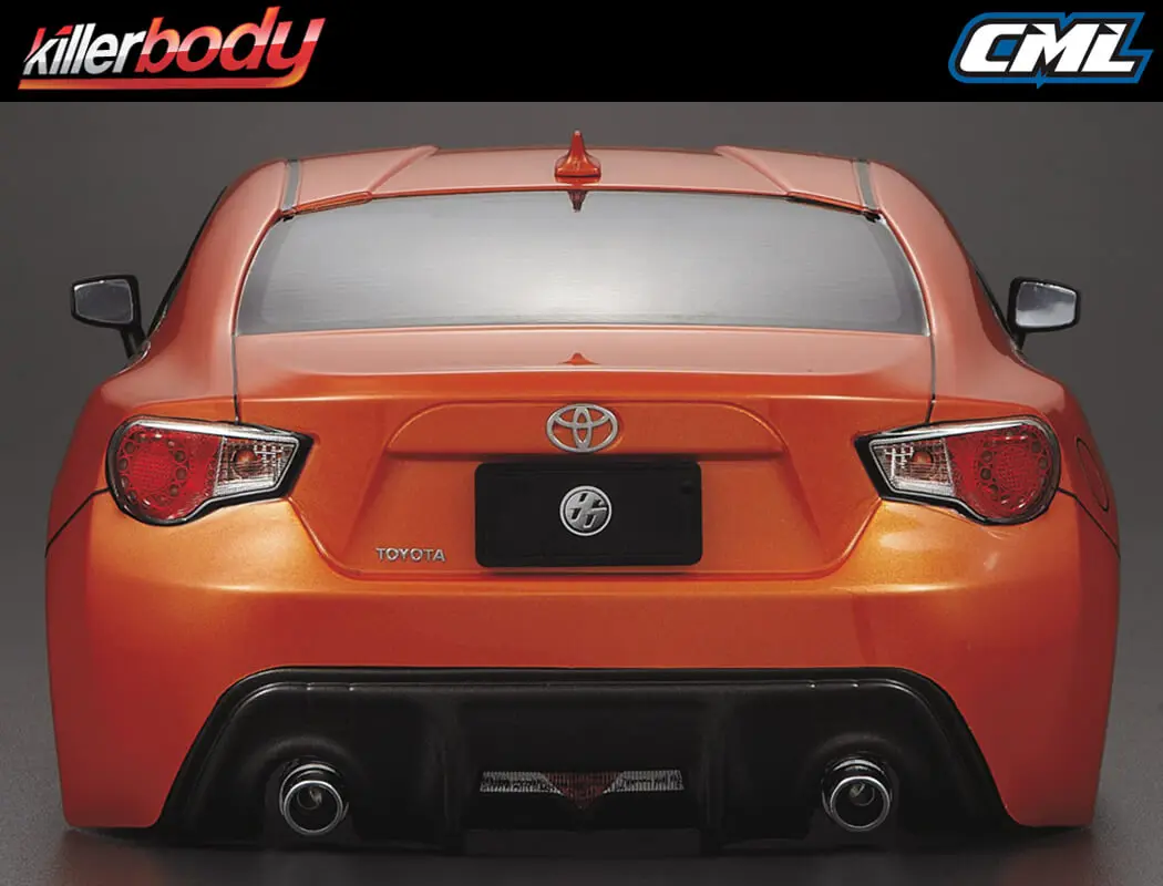 Killerbody Toyota 86 190mm Finished Body Met-Orange – view 4