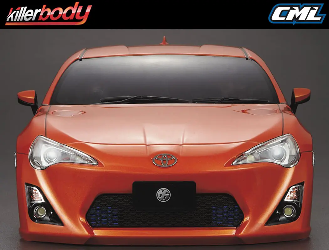 Killerbody Toyota 86 190mm Finished Body Met-Orange – view 5