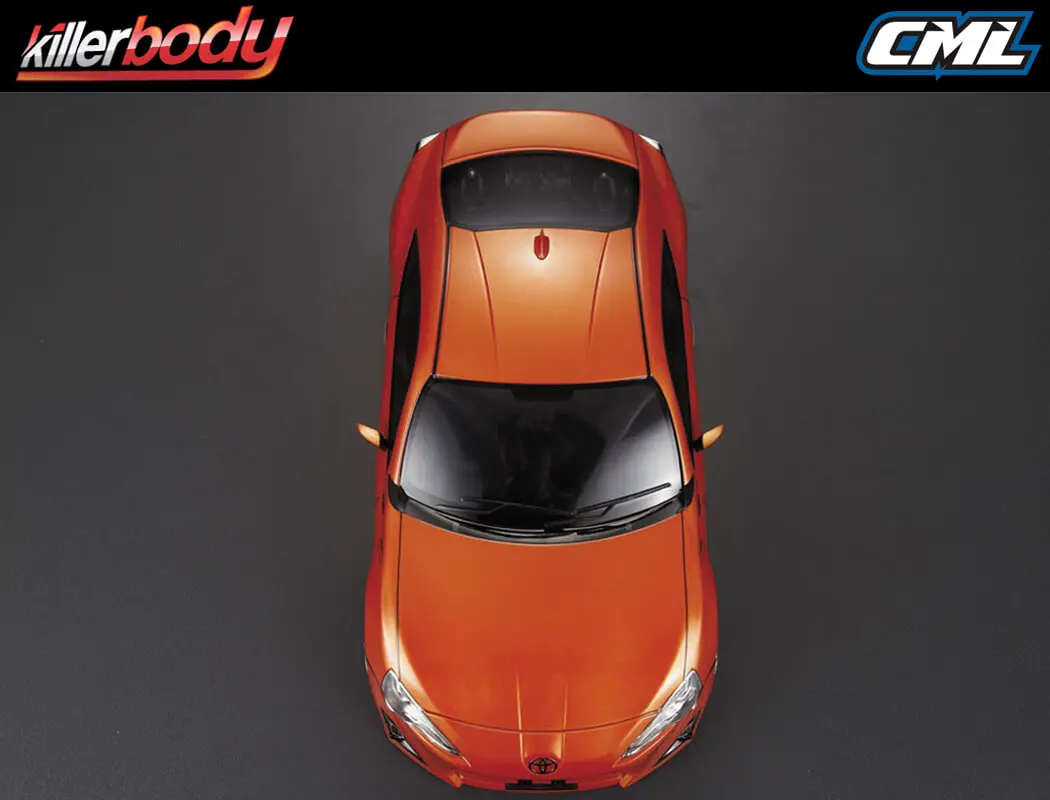 Killerbody Toyota 86 190mm Finished Body Met-Orange – view 6